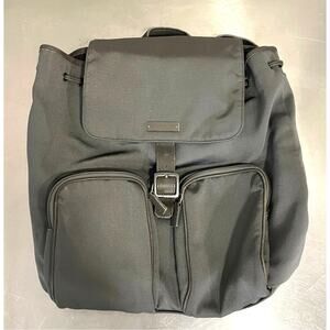 Coach Gray Nylon/Leather Mercer Backpack Preppy Designer Academic